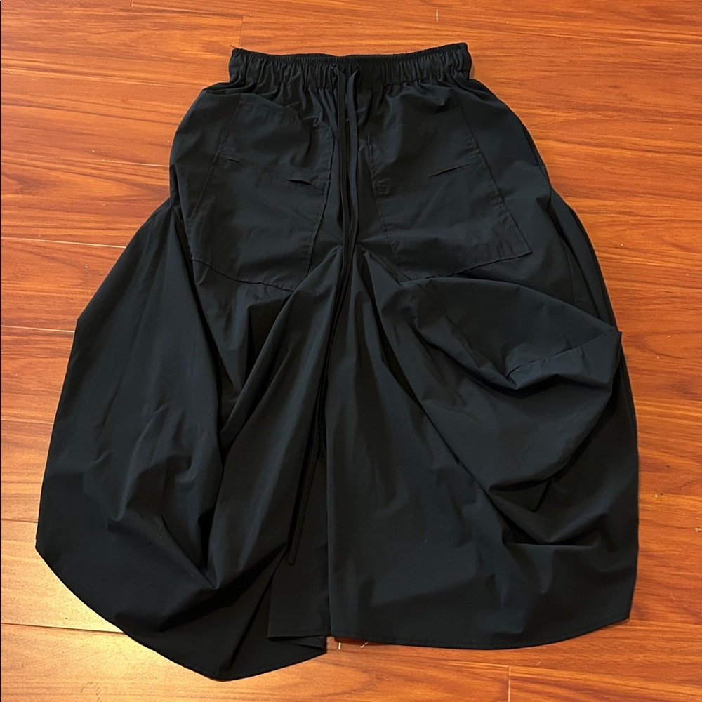 Elegant Black Maxi Skirt